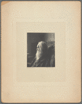 Eakins, Thomas. Four portrait photographs of Walt Whitman [ca. 1887]. Accompanied by photograph of oil portrait.