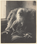 Eakins, Thomas. Four portrait photographs of Walt Whitman [ca. 1887]. Accompanied by photograph of oil portrait.