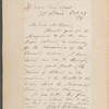Harris, [William Torrey], ALS to. Oct. 27, 1879.