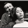 Tom Aldredge and Asa Gim in the stage production Sticks and Bones
