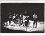 Harry Belafonte [right] in the 1962 stage event Salute to the President