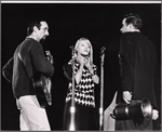 Peter, Paul and Mary in the 1963 stage event Salute to the President