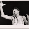 Shirley Bassey in the 1963 stage event Salute to the President