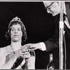 Carol Burnett and unidentified in the 1963 stage event Salute to the President