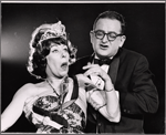 Carol Burnett and unidentified in the 1963 stage event Salute to the President