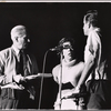 Carol Burnett [center] and unidentified others in the 1963 stage event Salute to the President