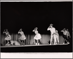 Peter Gennaro [right] and unidentified others in the 1964 stage event Salute to the President