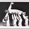 Mitzi Gaynor [top] and unidentified others in the 1964 stage event Salute to the President