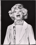 Carol Channing in the 1965 stage event Salute to the President