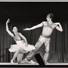 Margot Fonteyn and Rudolph Nureyev in the 1965 stage event Salute to the President