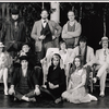 Larry Pine, Gerry Bamman, Saskia Noordhoek Hegt, John Ferraro, John Holms [center], Karen Ludwig, Angela Pietropinto and unidentified others in the 1975 Public Theatre production of The Seagull