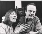 Saskia Noordhoek Hegt and Gerry Bamman in the 1975 Public Theatre production of The Seagull