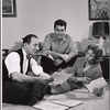 Douglass Watson [center], Betsy Von Furstenberg [right] and unidentified [left] in the stage production Season of Choice