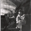 Arthur Kennedy and James Dean in the stage production See the Jaguar