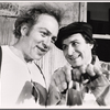 Stefan Gierasch and David Margulies in the stage production Seven Days of Mourning