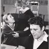 Brian Bedford, Estelle Parsons and Harry Guardino in rehearsal for the stage production The Seven Descents of Myrtle