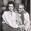 Salome Jens and Louis Zorich in the stage production Shadow of Heroes