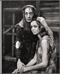 Frieda Altman and Salome Jens in the stage production Shadow of Heroes