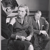 Ulla Kazanova, Gene Raymond, Daniel Petrie and unidentified others in rehearsal for the stage production A Shadow of My Enemy