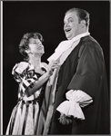 Betty Oakes and Edgar Daniels in the stage production She Shall Have Music