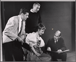 Julian Stein, Cherry Davis [center] and unidentified others in the stage production She Shall Have Music