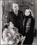 Elizabeth Wilson, John McGiver and Margaret Ladd in rehearsal for the stage production Sheep on the Runway