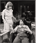 Virginia Vestoff and Tricia Boyer in the stage production The Shortchanged Review