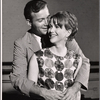 William Shatner and Julie Harris in rehearsal for the stage production A Shot in the Dark