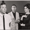 William Shatner, Gene Saks and Louise Troy in rehearsal for the stage production A Shot in the Dark
