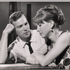 William Shatner and Julie Harris in rehearsal for the stage production A Shot in the Dark