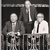 Leland Hayward, Harold Clurman and Harry Kurnitz in rehearsal for the stage production A Shot in the Dark