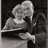 Carol Channing and Oliver Smith in rehearsal for the stage production Show Girl