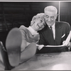 Carol Channing and Oliver Smith in rehearsal for the stage production Show Girl