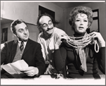 Arnold Soboloff, Cathryn Damon and unidentified in the stage production Show Me Where the Good Times Are