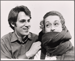 John Bennett Perry and Neva Small in the stage production Show Me Where the Good Times Are