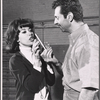 Rita Moreno and Gabriel Dell in rehearsal for the stage production The Sign in Sidney Brustein's Window