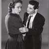 Elizabeth Farrar and Richard Morse in the stage production Sign of Winter