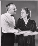 Jay Barney and Elizabeth Farrar in the stage production Sign of Winter