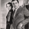 Hale Gabrielson and Francis Bethencourt in the 1955 stage production of Six Characters in Search of an Author