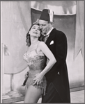 June Havoc and Leif Erickson in the touring production The Skin of Our Teeth