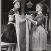 June Havoc and Helen Hayes in the touring production of The Skin of Our Teeth