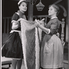 June Havoc and Helen Hayes in the touring production The Skin of Our Teeth