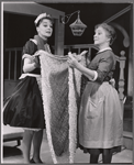 June Havoc and Helen Hayes in the touring production of The Skin of Our Teeth