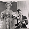 Helen Hayes and Leif Erickson in the touring production The Skin of Our Teeth