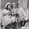 Astrid Wilsrud, Helen Hayes and Thomas Hawley in the touring production of The Skin of Our Teeth