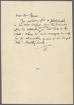 Five photographs. SLC in doctoral gown, September 1907, Tuxedo, NY.