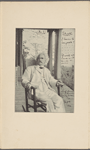 Seven photographs. SLC on a verandah, smoking. Photograph series, "the progress of a moral purpose..." Printed version of all seven pictures with accompanying introduction.