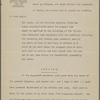 Copyright. A memorial respectfully tendered to the members of the Senate and House of Representatives. Typescript with author's MS corrections.