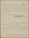 Copyright. A memorial respectfully tendered to the members of the Senate and House of Representatives. Typescript with author's MS corrections.