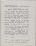 Copyright. A memorial respectfully tendered to the members of the Senate and House of Representatives. Typescript with author's MS corrections.